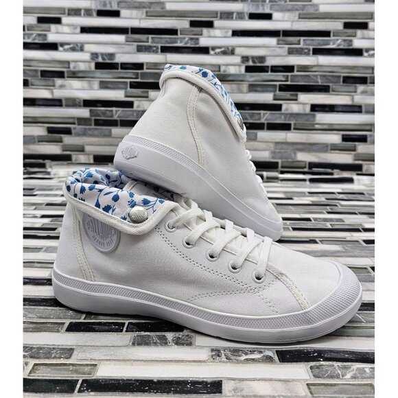 Palladium Aventure CVS High All White Women's Shoes Size 5.5 - Picture 1 of 12